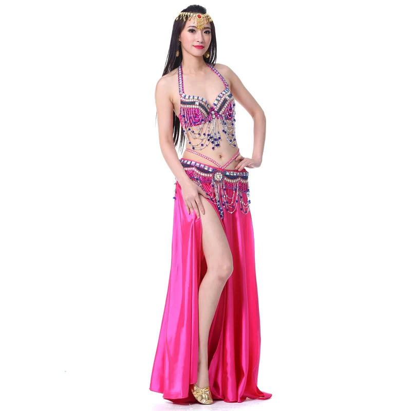2pcs/set Belly Dance Costumes Oriental Dance Suit BellyDance Costumes Carnival Dance Costumes#865
