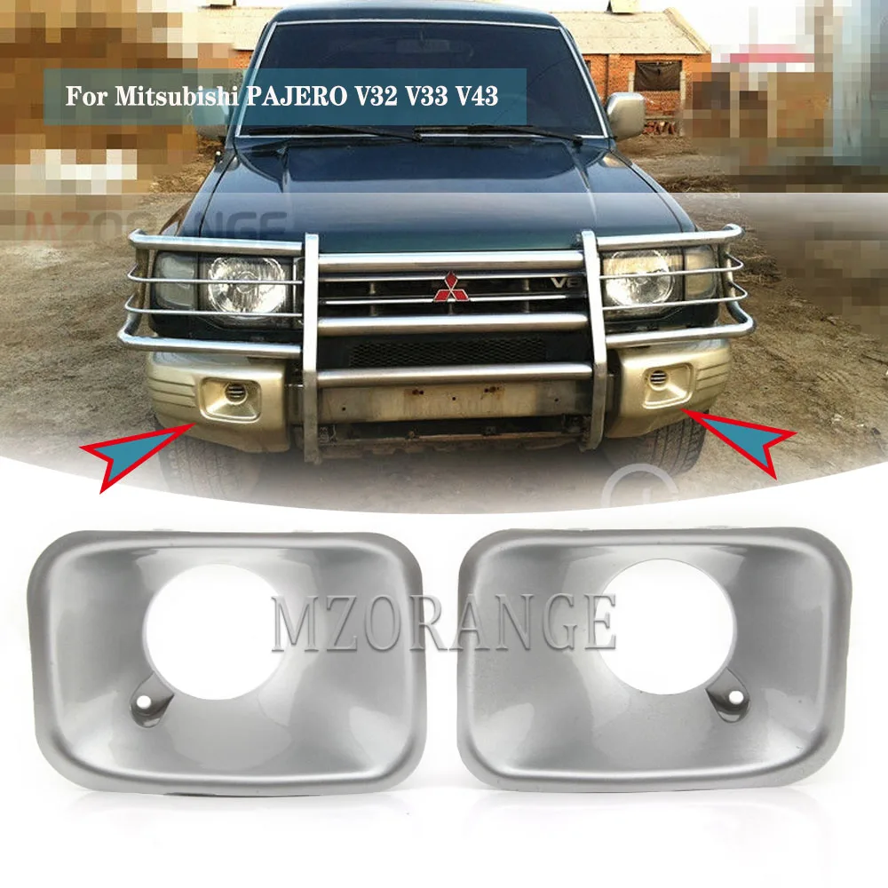 Передний бампер противотуманная фара для Mitsubishi PAJERO V32 V33 V43 светильник РА дальнего