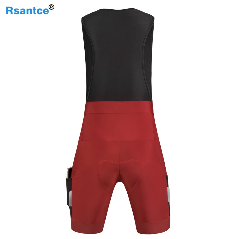 Rsantce Pro Team 2021 велосипедные нагрудники шорты для горного велосипеда дышащие