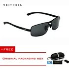 Мужские солнцезащитные очки VEITHDIA, поляризованные солнцезащитные очки для вождения, аксессуары для мужчин