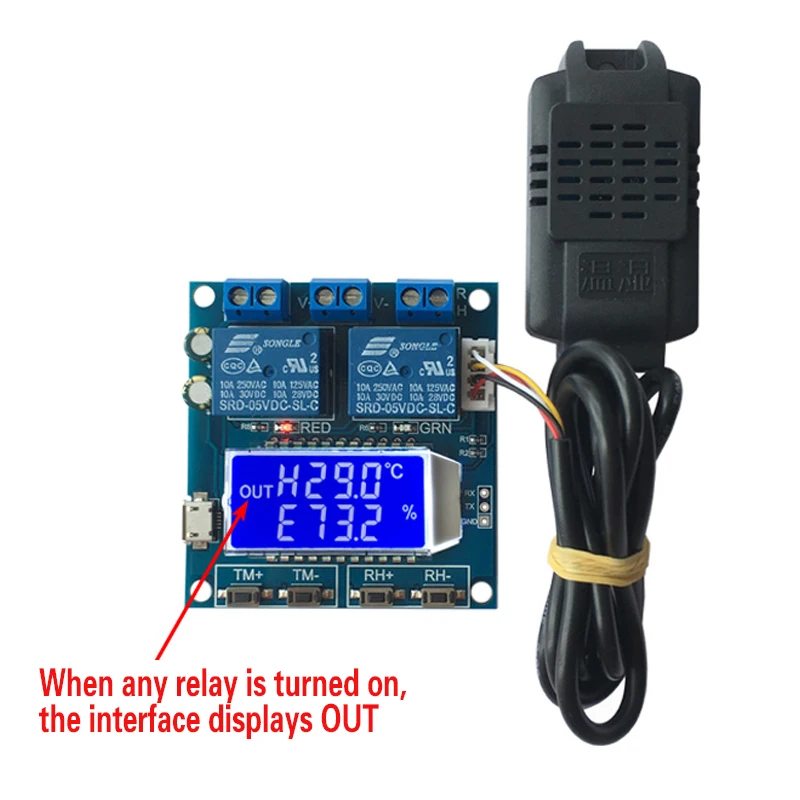 

Temperature and humidity control module, digital display, high precision double output automatic constant temperature and humidi