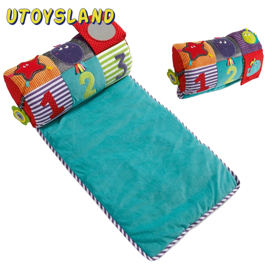 Коврик для ползания во время живота малышей коврик игр роликовая Подушка детский
