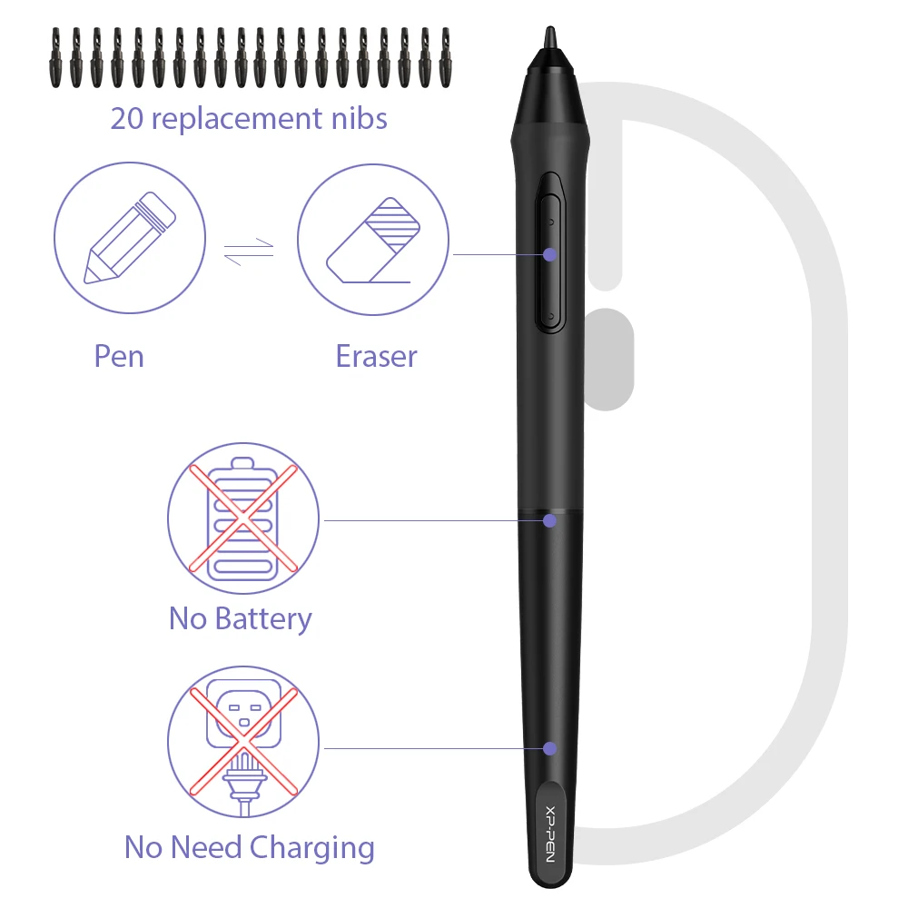 XP-Pen Star G640S графический планшет для рисования планшет цифровая ручка для OSU! Со стилусом 8192 давления для Android