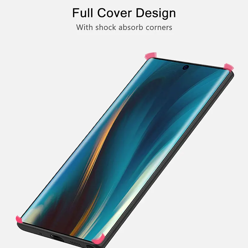 Для Samsung Galaxy Note 10 Plus Pro Чехол Мягкий ТПУ силиконовый бампер Fundas задняя крышка для