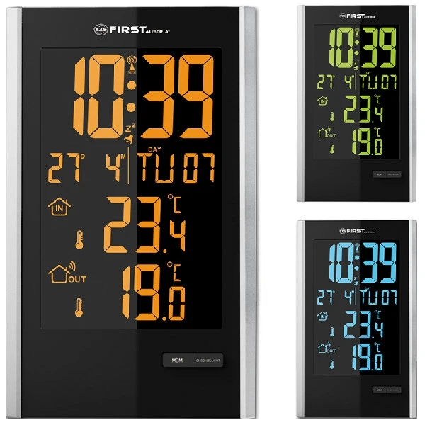 Метеостанция First FA 2460 2 Black|Приборы для измерения температуры| |