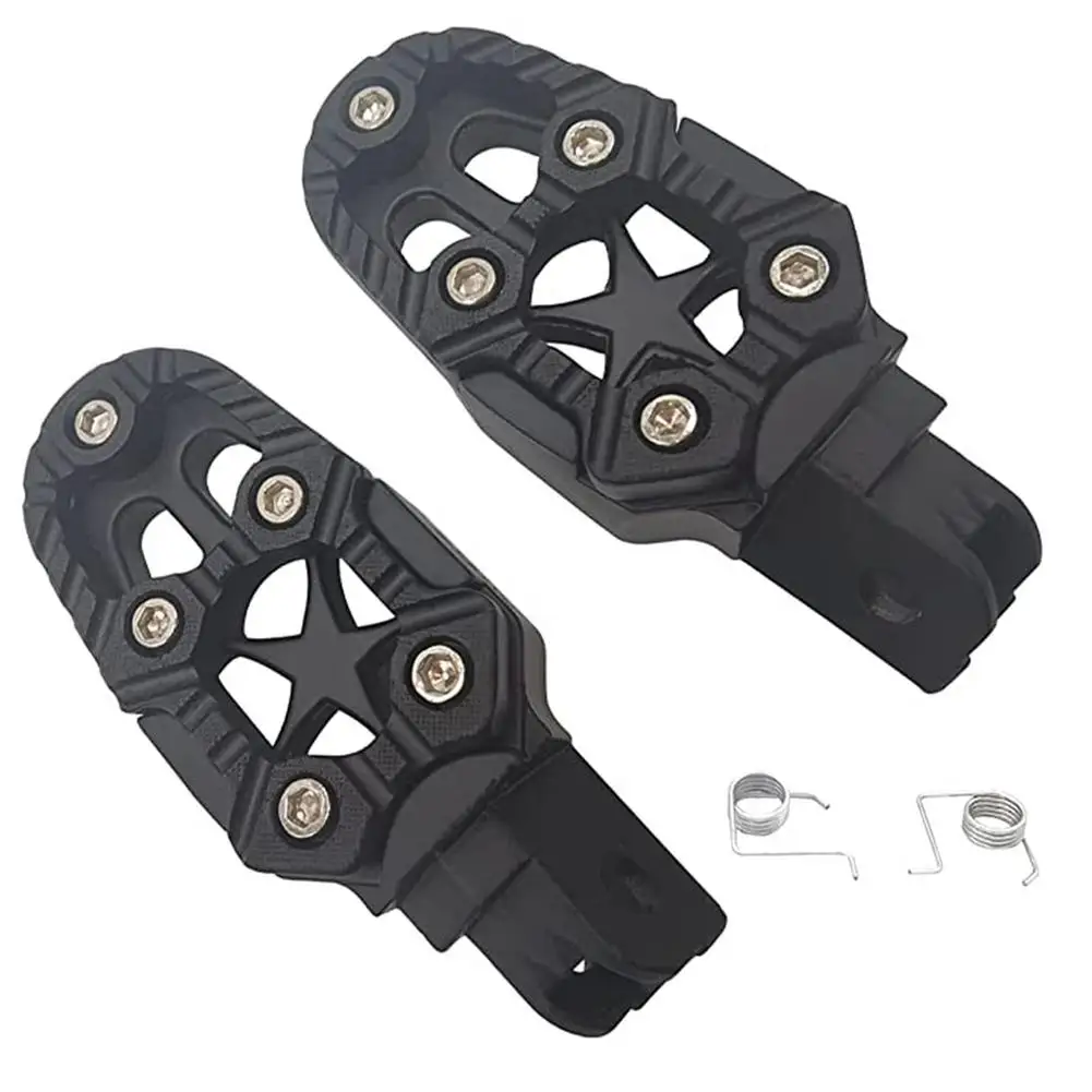 

Универсальные подножки для мотоцикла, педали из алюминиевого сплава, для мотокросса, модифицированные аксессуары