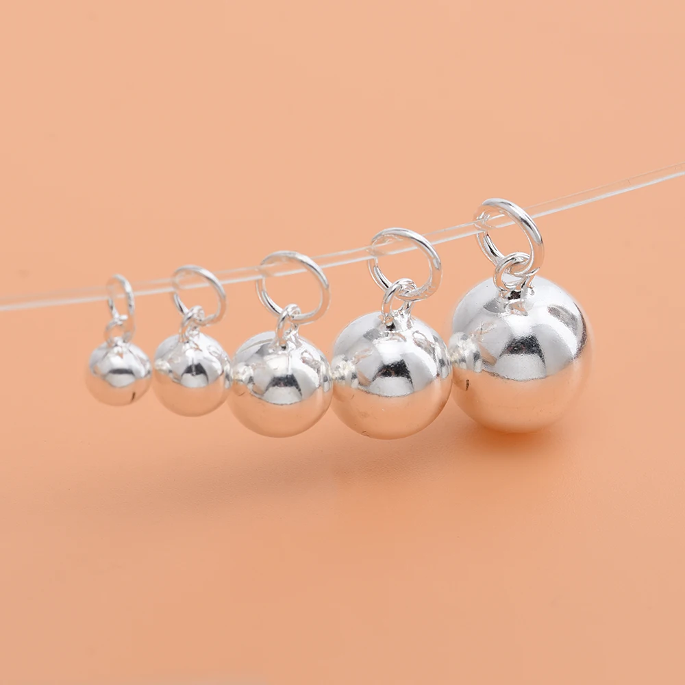 S925 стерлингового серебра браслет ножной подвеска в форме маленького