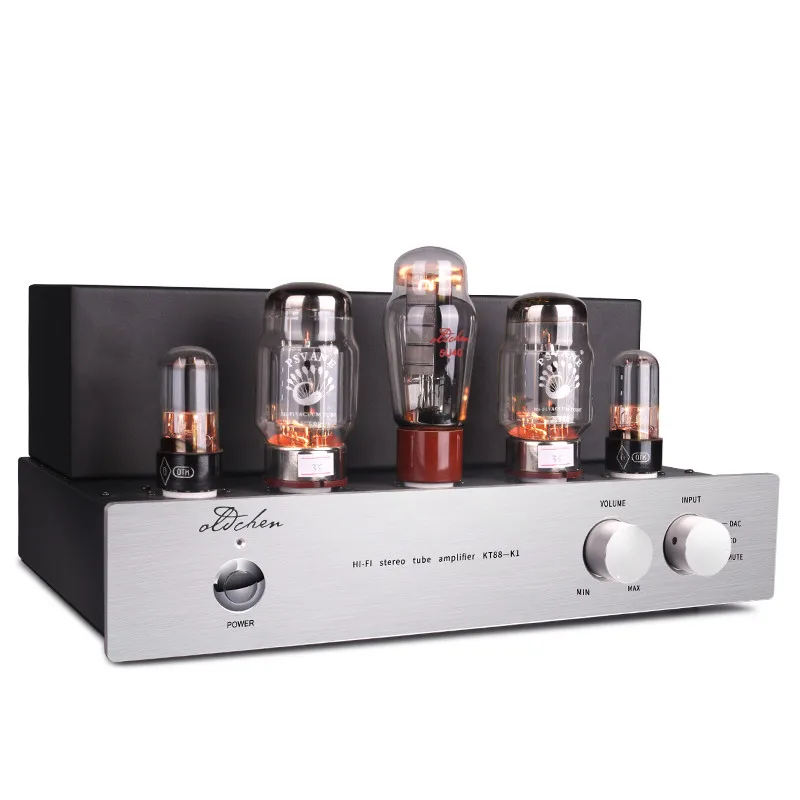 Douk аудио Hifi стерео KT88 ламповый усилитель Одноконтурный класс A 2,0 канальный усилитель мощности 15 Вт* 2 для CD плеера