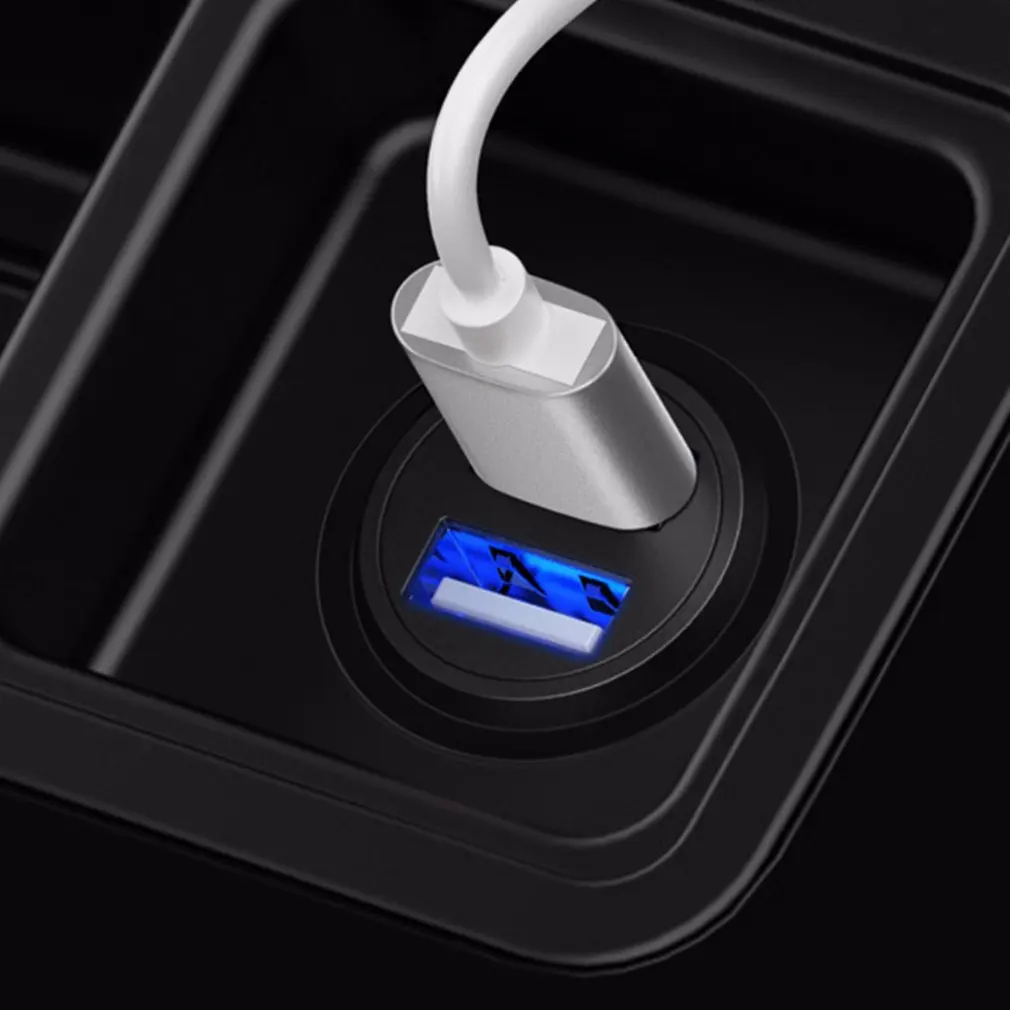 Автомобильное зарядное устройство Mini с двумя USB-портами автомобильное для