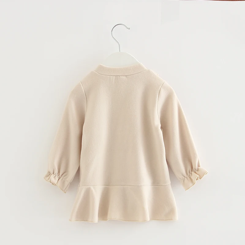 Платье для девочек Сезон осень-зима Теплое бархатное платье принцессы с вышивкой