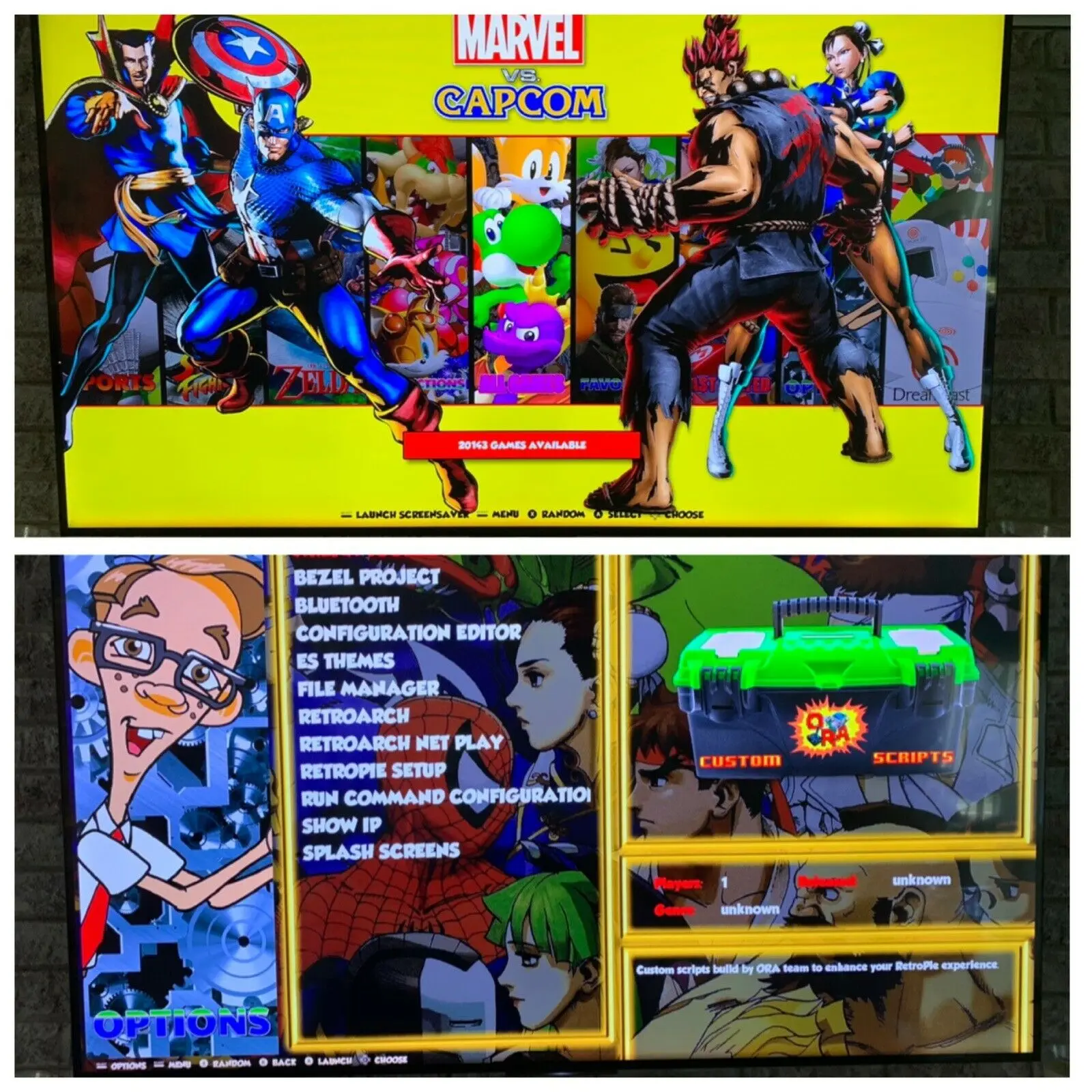 Новинка ODROID XU4 512 ГБ Ora v1.65 Retropie эмуляционная станция полный комплект Plug and Play - Sega
