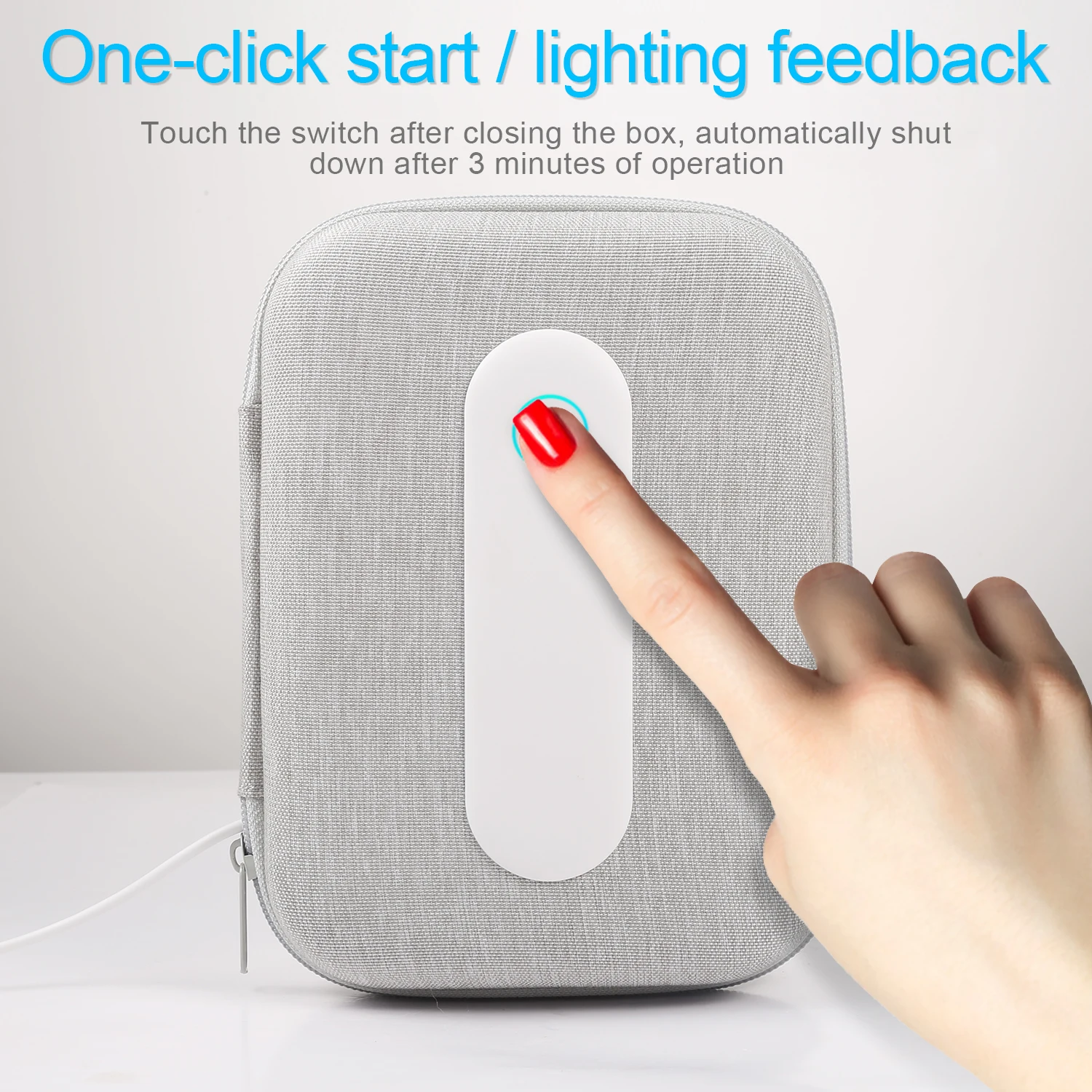 Умная кожа яркий ультрафиолетовый чехол для косметических инструментов маска