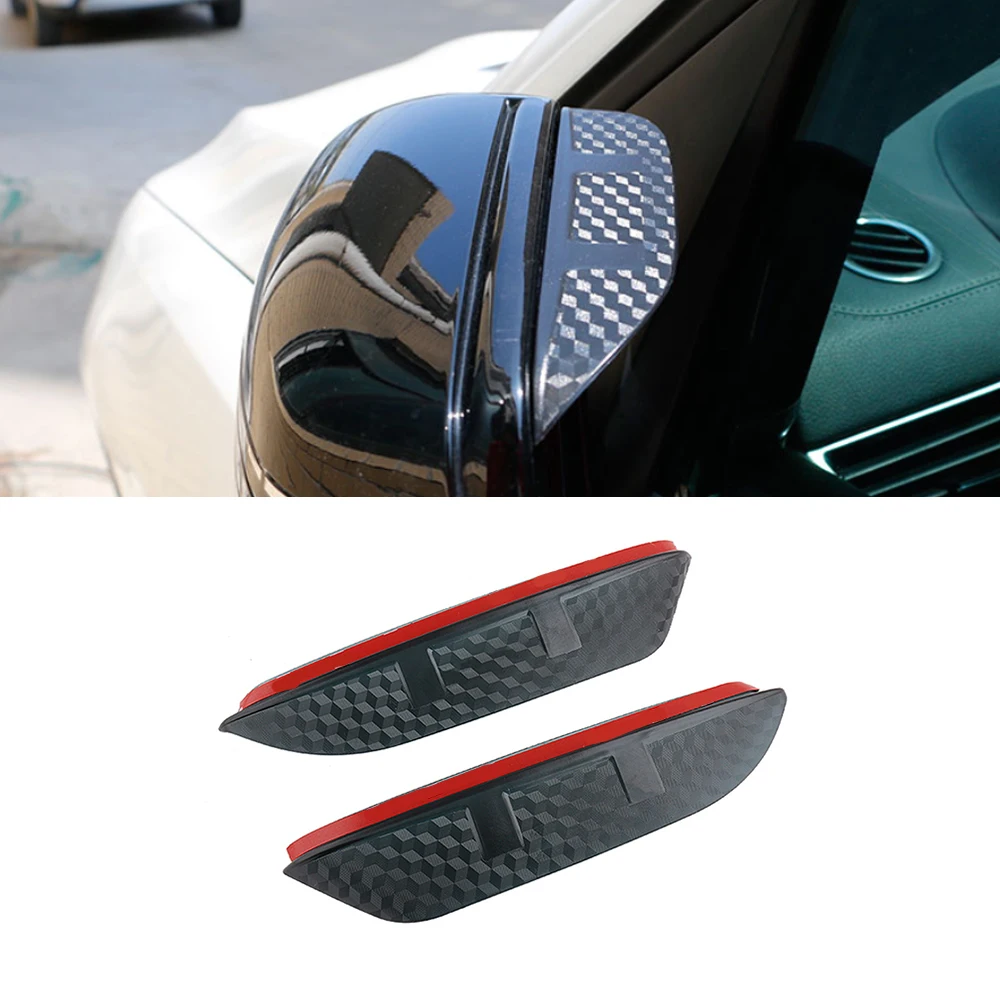 

Автомобильное боковое зеркало заднего вида для Mercedes-Benz A-Class 2004-2021 W169 W176 W177, козырек от дождя, солнцезащитный козырек, автомобильные аксессуа...