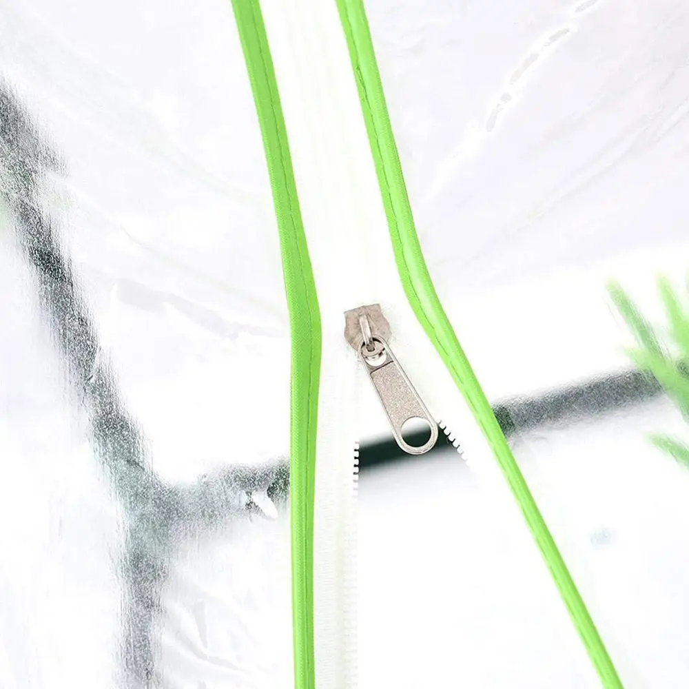 Мобильная мини-теплица без рамы с вентиляцией для домашнего использования с изоляционным покрытием против холода размером 1,2 м.