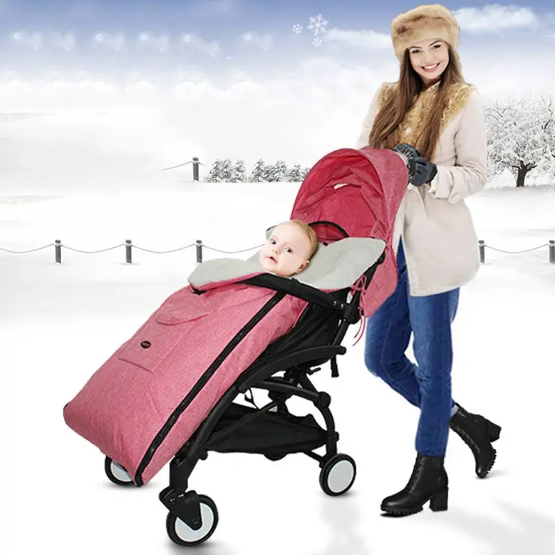 

Baby Universal Footmuff Cosy Toes Apron Liner Buggy Pram Toddler Cotton Blends Stroller Sleep Bag Footmuff Winter Warm 0-3T 45BF