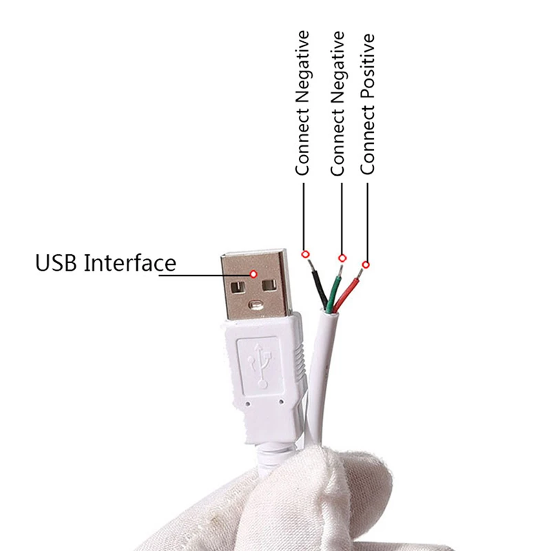 

DC 5V LED Dimmer USB Port Power Supply LineWith ON OFF Switch Adapter