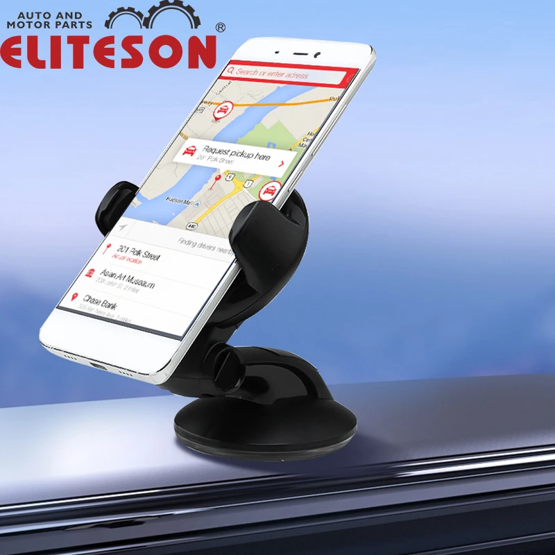 

Держатель для телефона Eliteson, для автомобиля, с поворотом на 360 градусов