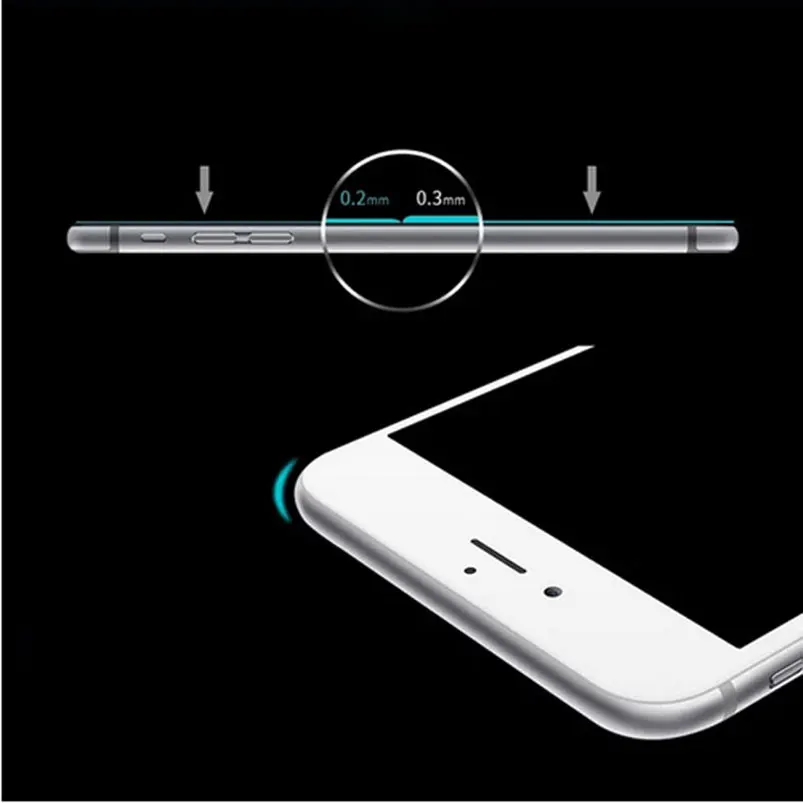 Закаленное стекло 9H с полным покрытием для iphone 11 Pro Xs Max XR X 8 4 4s 5 5s 6 6s 7 7s plus 10 1