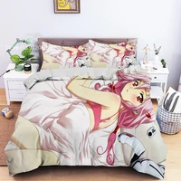 guilty crown bed quilt cover for children teen bedding set single queen double duvet cover for bedroom bedspread no sheets