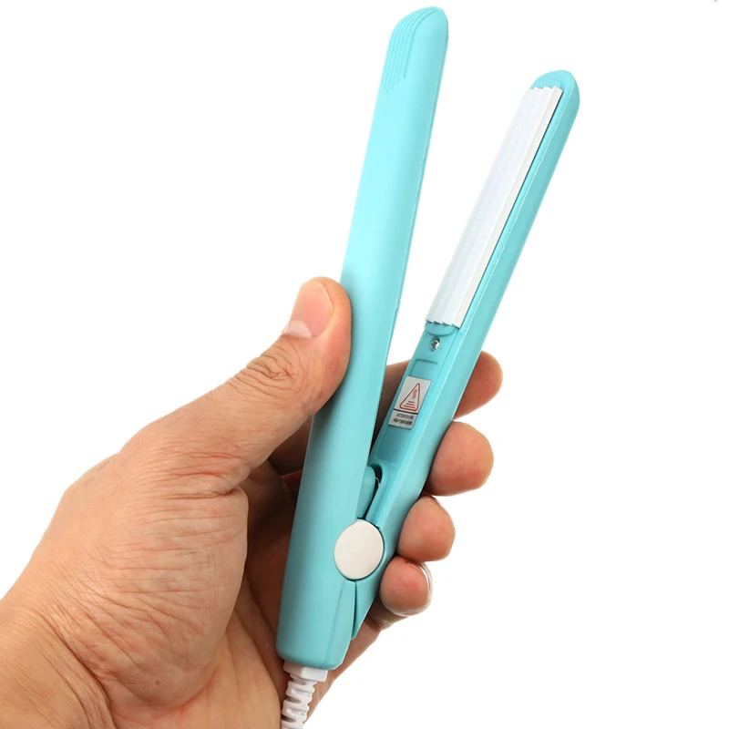 Мини-выпрямитель для волос железо турмалин керамическое выпрямление