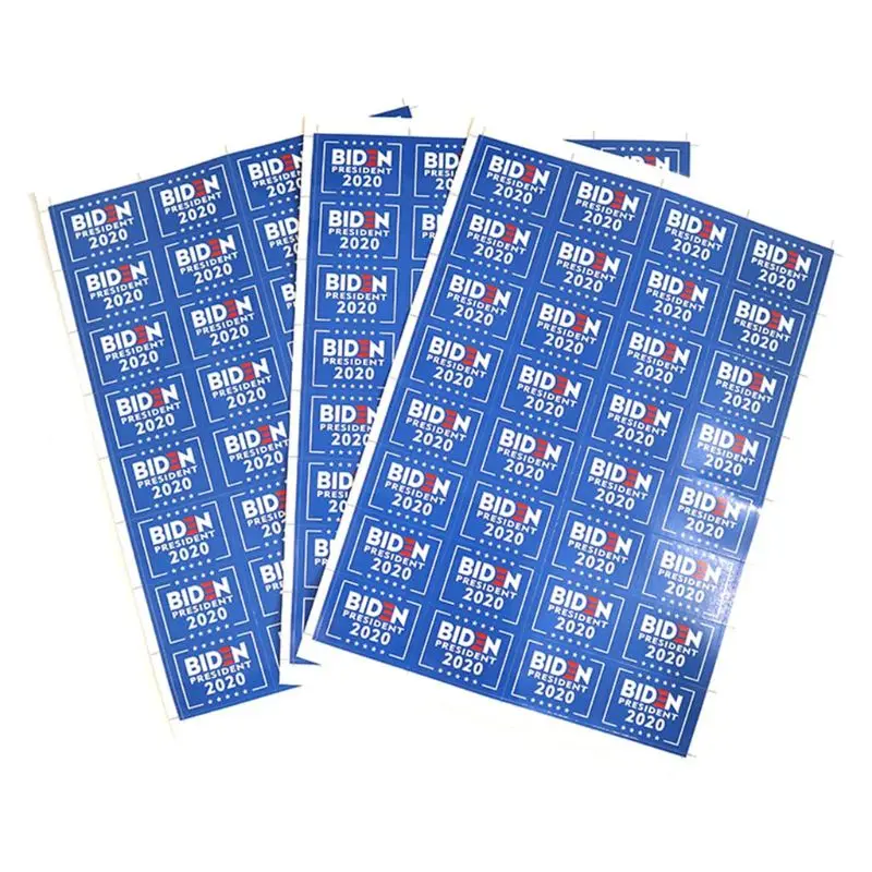

30 Sheet/960 Pcs Biden President 2020 Face Sticker Car Sticker Bumper Window M17F
