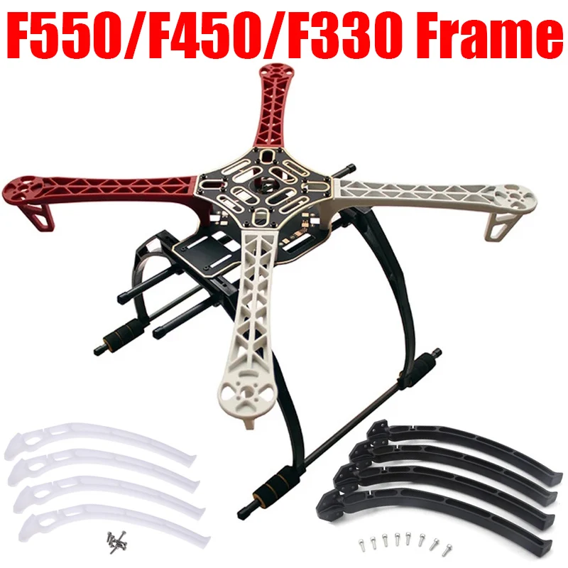 New F450 F330 F550 Multi-rotor Quad Copter Airframe Multicopter Frame for F550 F450 F330 Quadcopter Six Axis Aircraft Drone