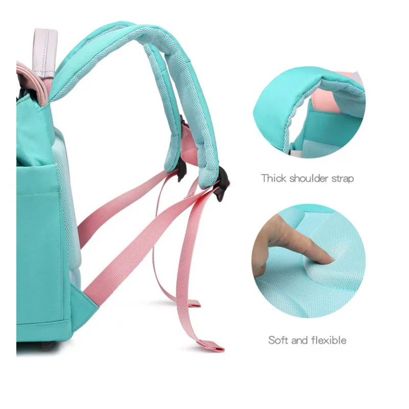 2021 New Popular Campus School Bags Children Candy Color Backpacks For Primary Student Girls Bag Kids Schoolbag Backpack Mochila