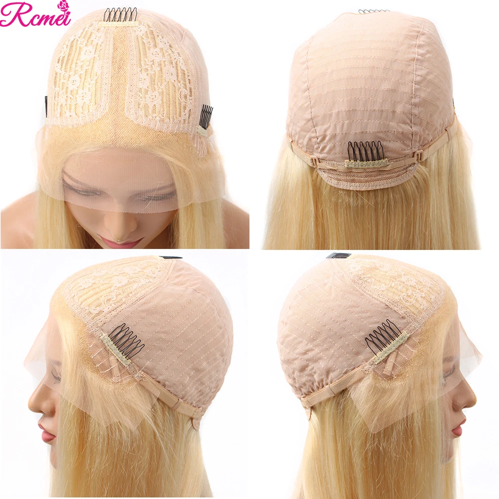 Парик 613 медово светлый на шнуровке спереди парики из человеческих волос