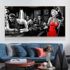 Постеры и принты с изображением кинозвезд, Постер Элвис Пресли Мэрилин Монро, Картина на холсте, настенное искусство, декор для гостиной