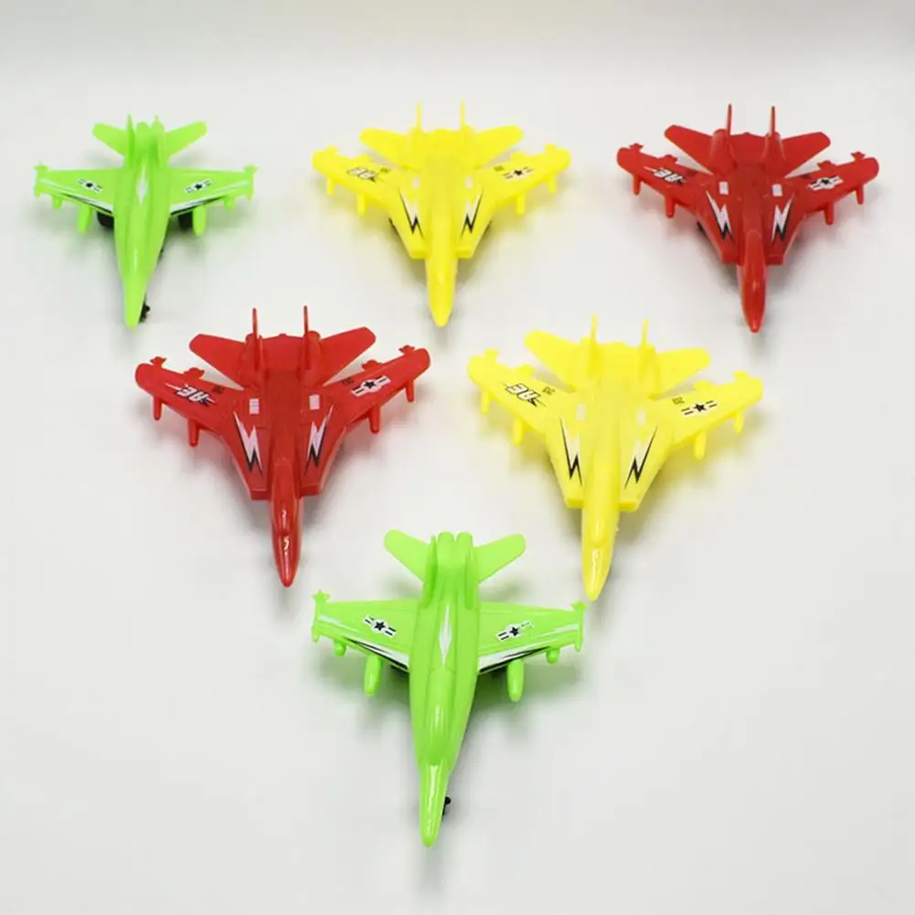 

10Pcs/Set Kids Mini Colorful Pull Back Modeling Airplane Educational Toys
