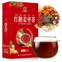 hot sale high quality brown sugar ginger and jujube tea 180gbox beautify the skin replenish vitality and blood healthy body