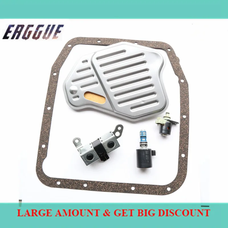 Подлинный OEM Электромагнит коробки передач Сервис набор Сдвиг 5 шт для Ford 4R70W EPC TCC