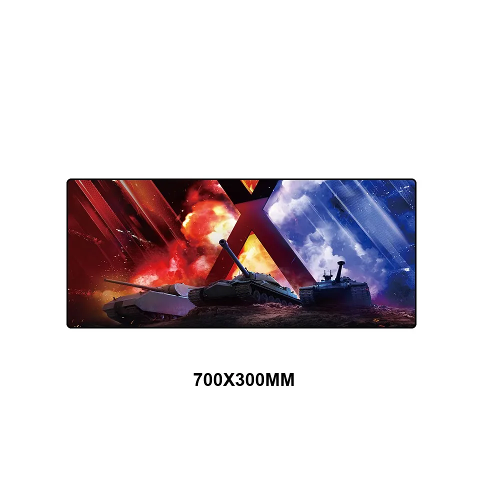 TKSJ-020 World of Tanks коврик для мыши большой Противоскользящий геймерский игровой коврик для мыши Keyborad коврик для мыши для ноутбука водонепроницаемый коврик для мыши защита стола - Цвет: TKSJ-020