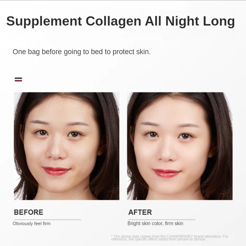 

Fullerene Collagen Good Night Frozen Film Hydrated Moisturizing Nourishing Refreshing Oil-controlled Mask Skin Care Products