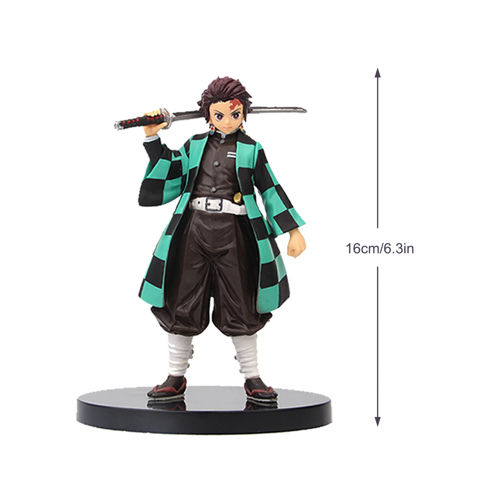 

Anime Figure Demon Slayer Kamado Tanjirou Nezuko Action Figures PVC Model Toys Zenitsu Figurine Inosuke Kimetsu No Yaiba Figura