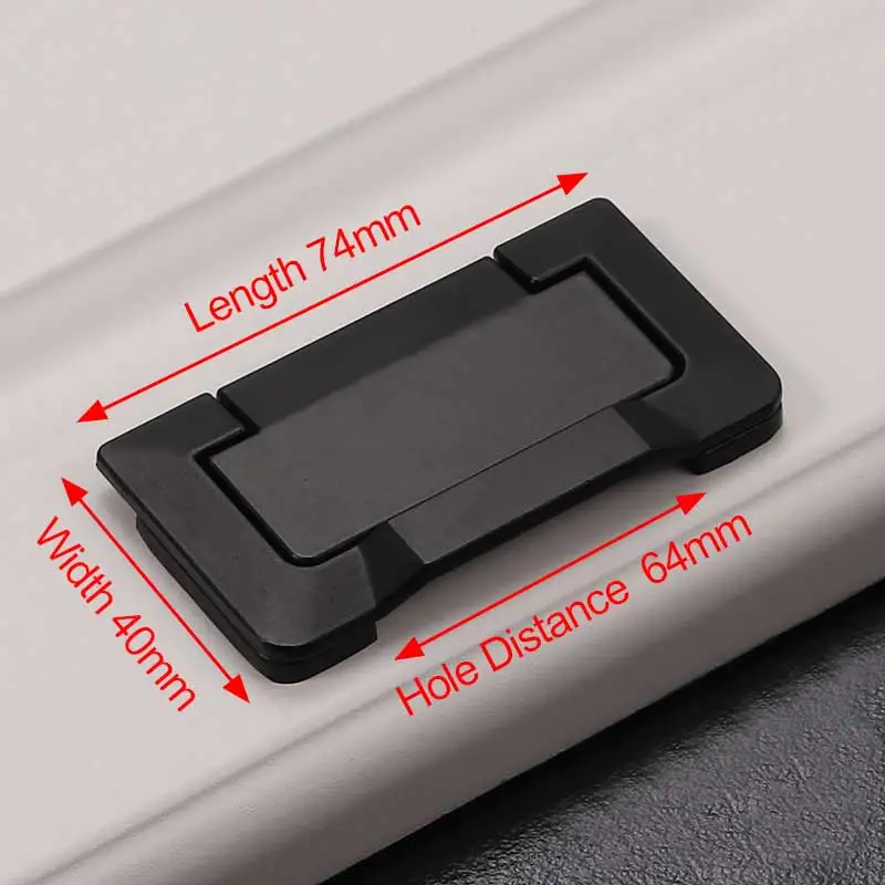 Ручки для шкафов NAIERDI черные цинковые