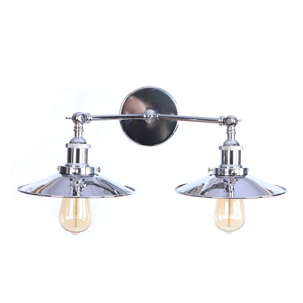 Лофт Настенный светильник металлический внутренний ing E27 E26 настенный два