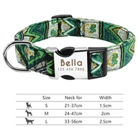 wholesale worldwide dropping shipping pet accessories dog cat supplies reflective adjustable pet collar with engraved name plate