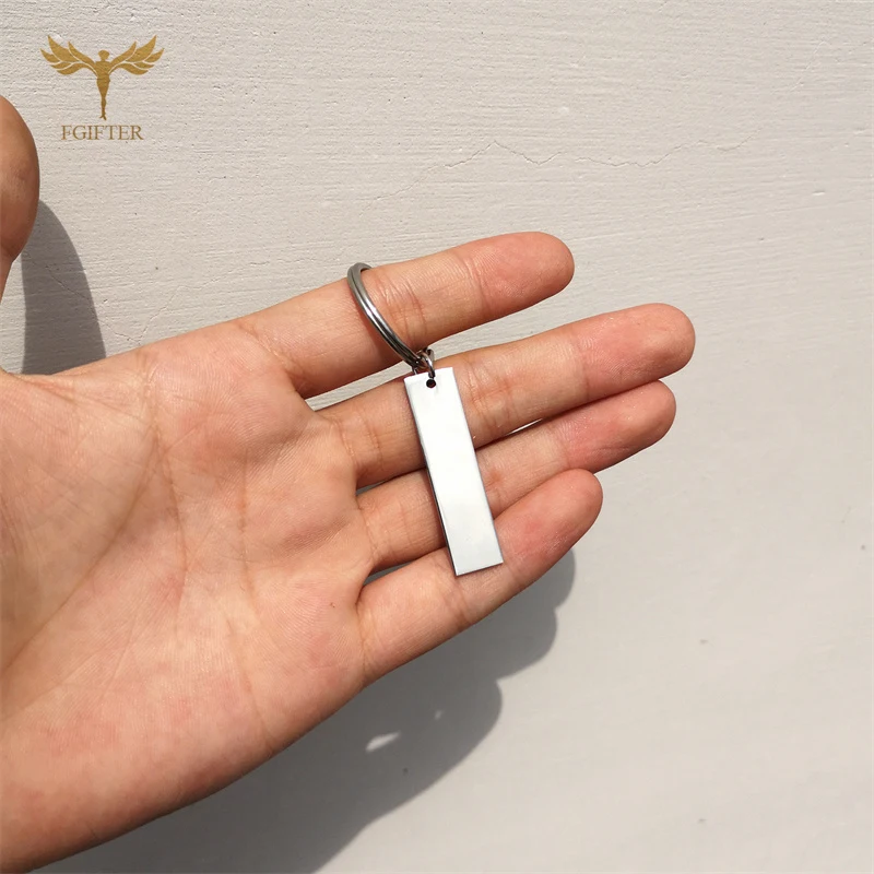 Брелок для ключей из нержавеющей стали аксессуары изготовления на заказ