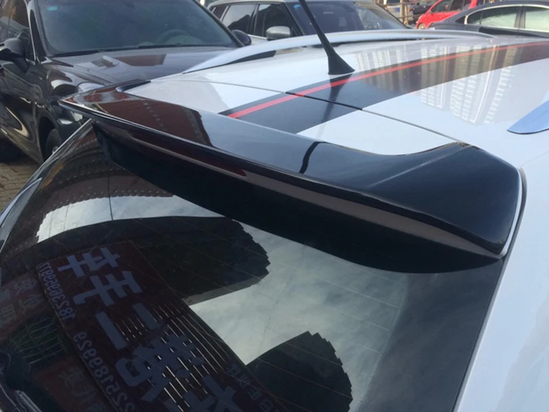 Спойлер для Volkswagen VW Polo 2011 2012 2013 2014 2015 автомобильное украшение в виде хвостового