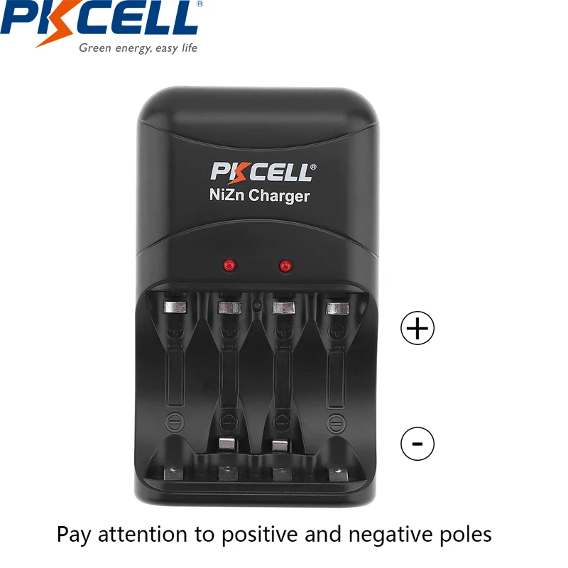 8pcs pkcell aaa rechargeable battery 900mwh 1 6v ni zn 3a aaa batteries nizn battery charger for aaaaa battery free global shipping