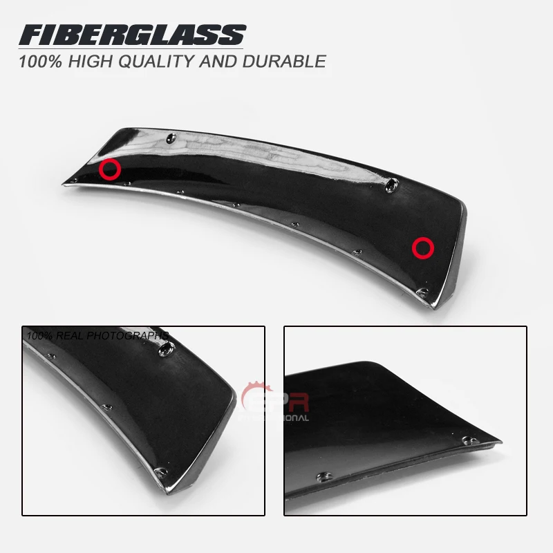 

For BMW E92 M3 PD Style Wide Body FRP Fiber Glass Duckbill Spoiler Fiberglass Trunk Splitter Lip Fibre Wing Drift Kit Trim