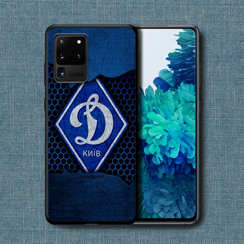 

Dinamo Kyiv Football Soccer Phone Case For Samsung Galaxy Note S 8 9 10 20 Plus E Lite Uitra black Shell Soft Hoesjes Pretty