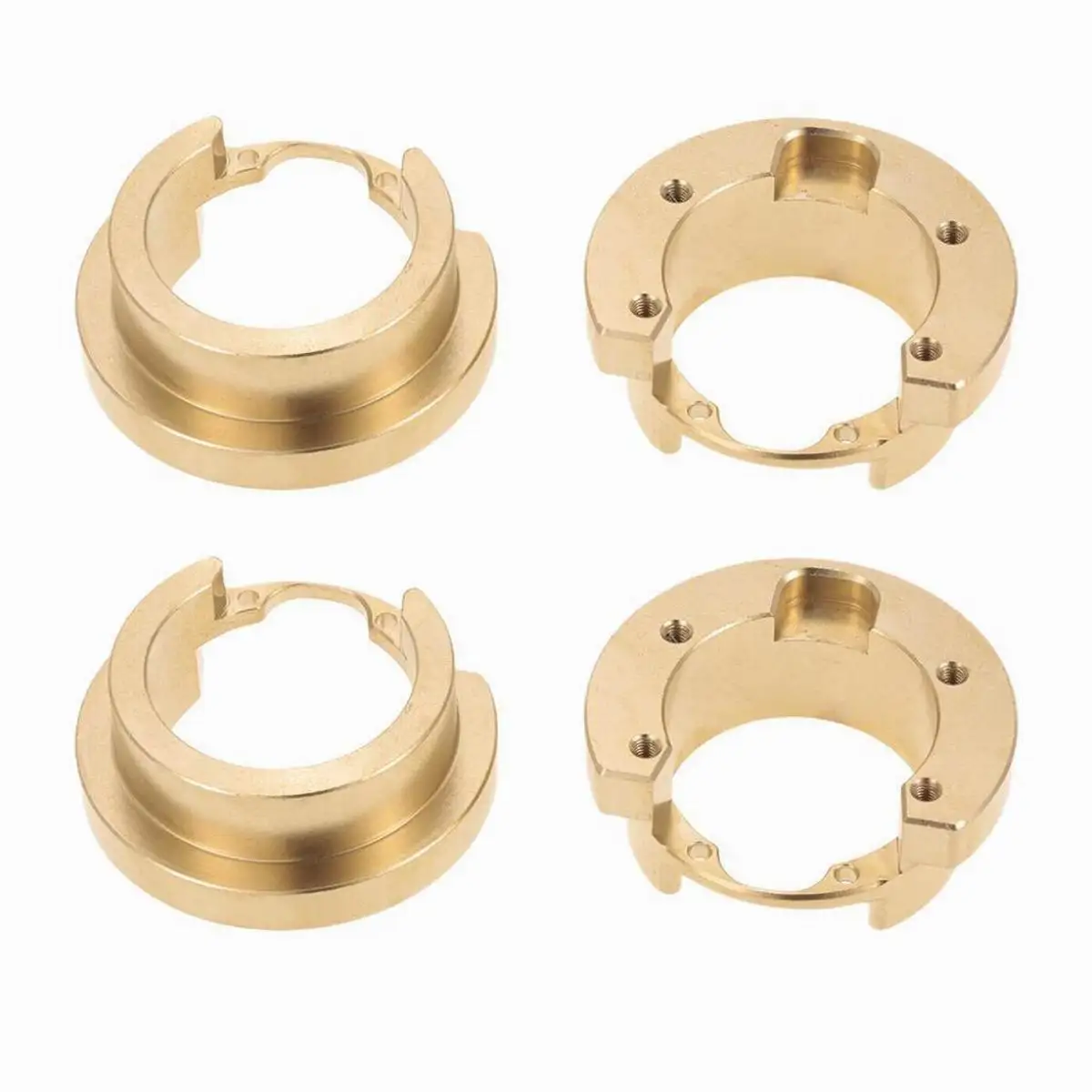 4x металлический латунный счетчик весовой блок рулевого управления колесная ось