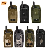 military airsoft tactical molle radio pouch walkie talkie wasit bag holder pocket bag army shooting hunting magazine mag