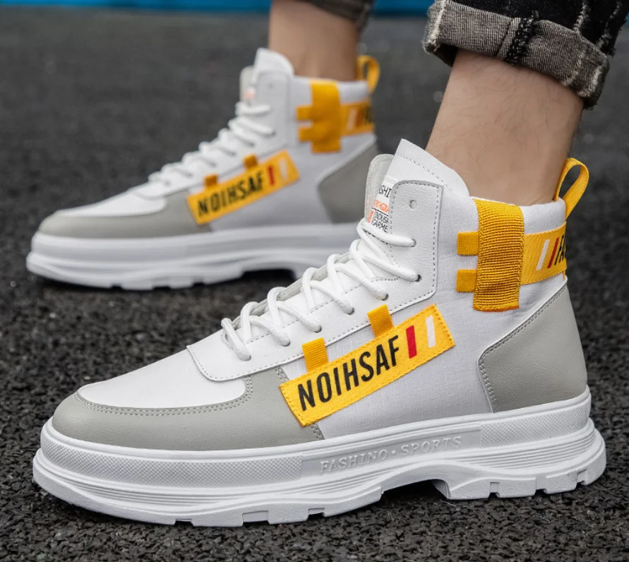 

YWYGMZ men shoes high-top Walking Shoes outdoor shoes for men Canvas shoes men fashion shoes