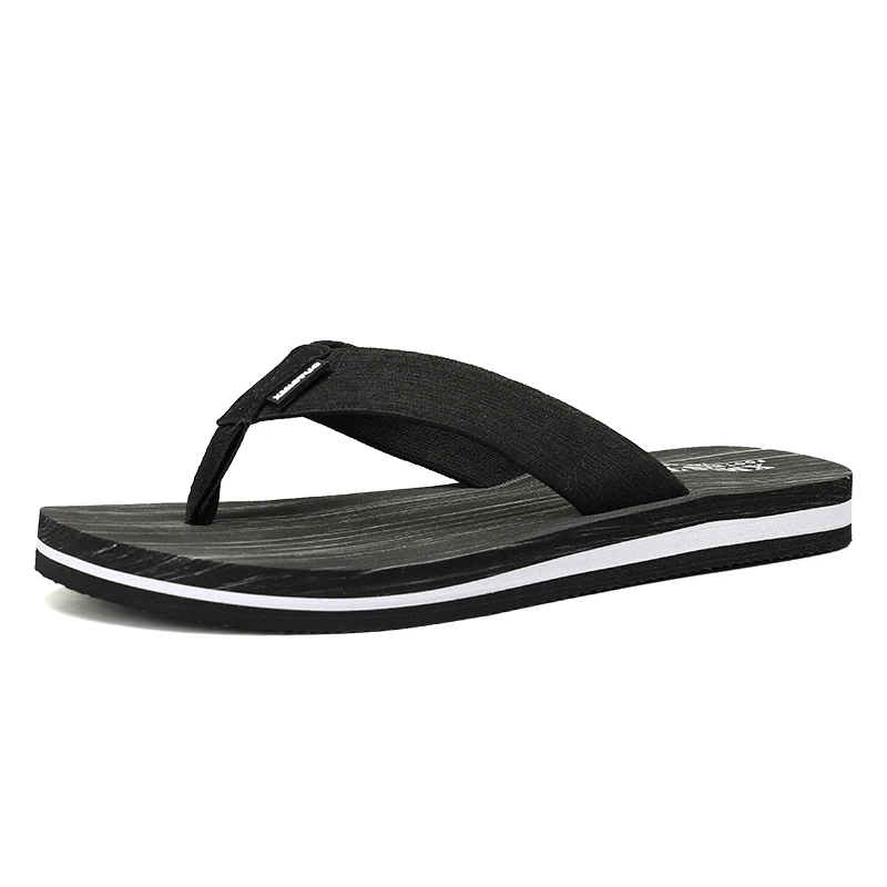 Мужские летние пляжные шлепанцы простые повседневные сандалии и тапочки в
