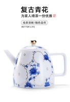 chinese porcelain creative teapot vintage kitchen minimalistic small business kettle kung fu teaware teteras tea maker ed50cf