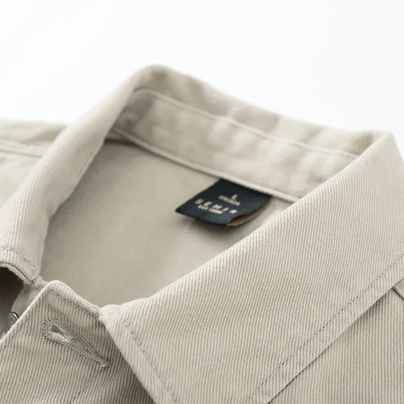 Мужская хлопковая джинсовая куртка Semir Повседневная рубашка в Корейском стиле на