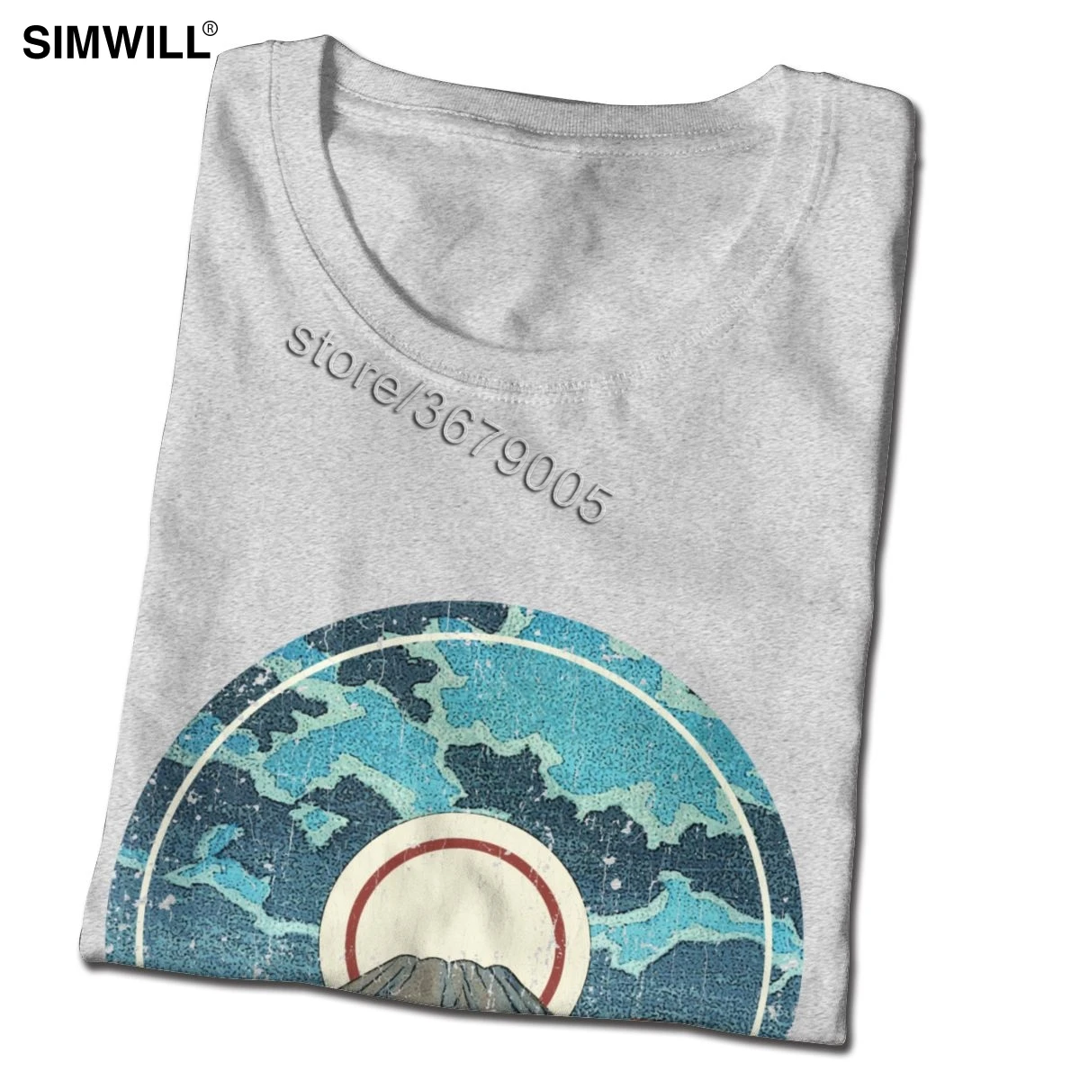 Мужская хлопковая футболка с коротким рукавом в стиле ретро | одежда